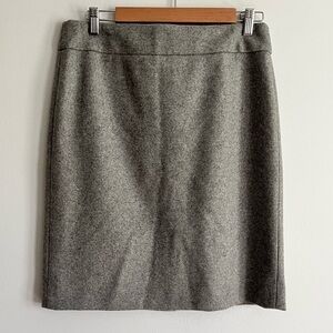 J. Crew Gray Mini Skirt